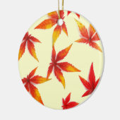 Herfstblad Keramisch Ornament (Links)