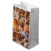Herfstblad Klein Cadeauzakje (Achterkant Gekanteld)