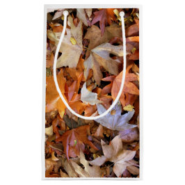 Herfstblad Klein Cadeauzakje