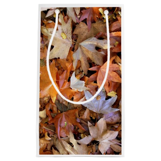 Herfstblad Klein Cadeauzakje (Voorkant)