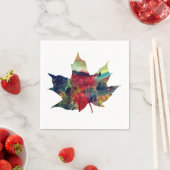 Herfstblad Papieren servetten (Insitu)