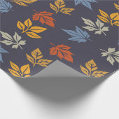Herfstblad Patroon Cadeaupapier (Hoek)