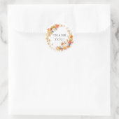 Herfstblad Pompoen Shower Bedankt Favor Sticker (Tas)