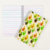 Herfstblad Spiraal Notebook Notitieboek (Binnen)