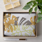 herfstblad tissuepapier (Geschenk)