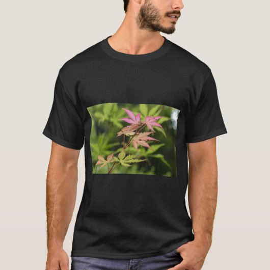 Herfstblad Wissel T-shirt Print (Voorkant)