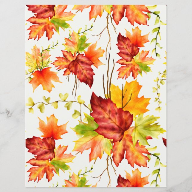 Herfstbladeren  (Voorkant)