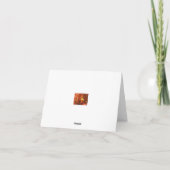 Herfstbladeren - 1 kaart (Achterkant)