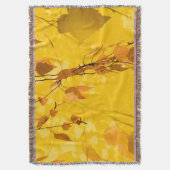 Herfstbladeren 3 deken (Voorkant Verticaal)