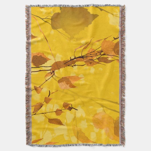 Herfstbladeren 3 deken (Voorkant Verticaal)