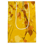 Herfstbladeren 3 medium cadeauzakje (Achterkant)