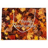 Herfstbladeren 6 large cadeautasje (Voorkant)