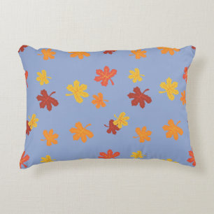 Herfstbladeren all-over patroon accent kussen