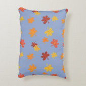 Herfstbladeren all-over patroon accent kussen (Achterkant (Verticaal))