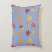 Herfstbladeren all-over patroon accent kussen (Voorkant(Verticaal))