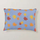 Herfstbladeren all-over patroon accent kussen (Achterkant)