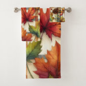 Herfstbladeren  bad handdoek (Insitu)