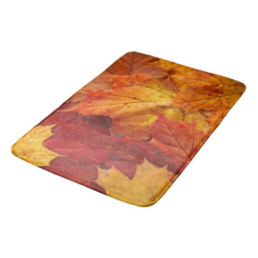 herfstbladeren badmat (Gekanteld)