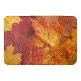 herfstbladeren badmat