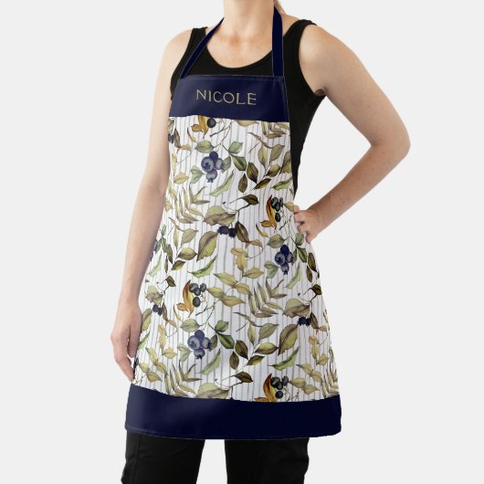 Herfstbladeren & bessen Aangepaste Herfst Schort (Insitu)