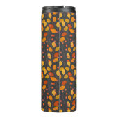 Herfstbladeren & bessen Custom Thermosbeker (Achterkant)