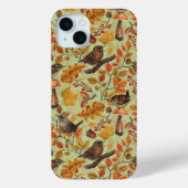 Herfstbladeren, bessen, paddenstoelen en winterkon Case-Mate iPhone case (Achterkant)