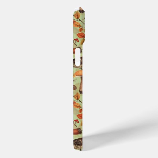 Herfstbladeren, bessen, paddenstoelen en winterkon Case-Mate iPhone case (Achterkant / Rechts)