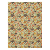 Herfstbladeren, bessen, paddenstoelen en winterkon tafelkleed (Voorkant)