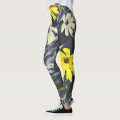 Herfstbladeren, bessen: waterverf. leggings (Links)