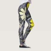 Herfstbladeren, bessen: waterverf. leggings (Rechts)