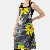 Herfstbladeren, bessen: waterverf. schort (Insitu)