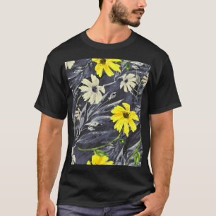 Herfstbladeren, bessen: waterverf. t-shirt