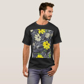 Herfstbladeren, bessen: waterverf. t-shirt (Voorkant volledig)