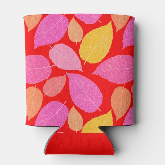 Herfstbladeren. Blikjeskoeler (Achterkant)