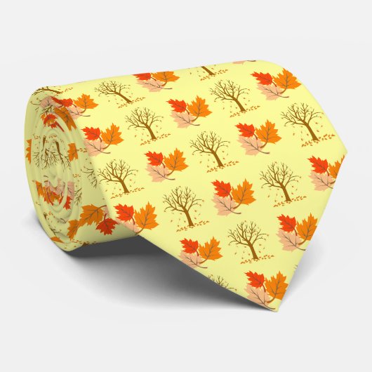 Herfstbladeren & Bomen Das (Opgerold)