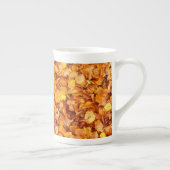 Herfstbladeren Bone China Mok (Rechts)