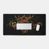 Herfstbladeren Bos Dryade Geest Groene Man Bureaumat (Keyboard & Muis)