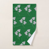 Herfstbladeren Bos Groen Bad Handdoek (Handdoek)