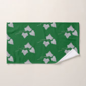 Herfstbladeren Bos Groen Bad Handdoek (Handdoek)