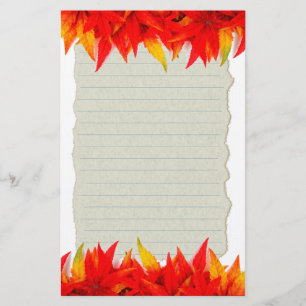 Herfstbladeren Briefpapier