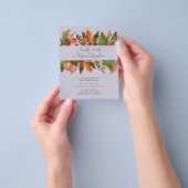 HERFSTBLADEREN Bruiloft Budget Flyer (Hand)