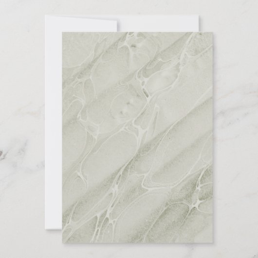  herfstbladeren bruiloft kaart (Achterkant)