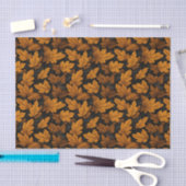 Herfstbladeren bruin en oranje blad tissuepapier (Craft)