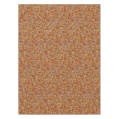 Herfstbladeren Bruin Sinaasappel Geel Herfst Eenvo Tafelkleed (Voorkant)