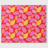 Herfstbladeren. Cadeaupapier (Vlak)