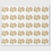 Herfstbladeren Cadeaupapier (Vlak)