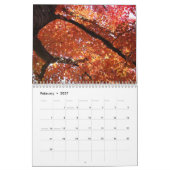 Herfstbladeren CALENDER Herfstbomen Kalenders Kalender (Feb 2027)