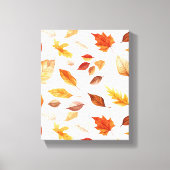 Herfstbladeren Canvas Afdruk (Voorkant)
