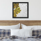 Herfstbladeren Canvas Afdruk (Insitu (Slaapkamer))