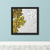 Herfstbladeren Canvas Afdruk (Insitu (Houten vloer))